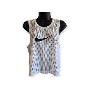 Nike Women S/M White Training Running Jersey Vest